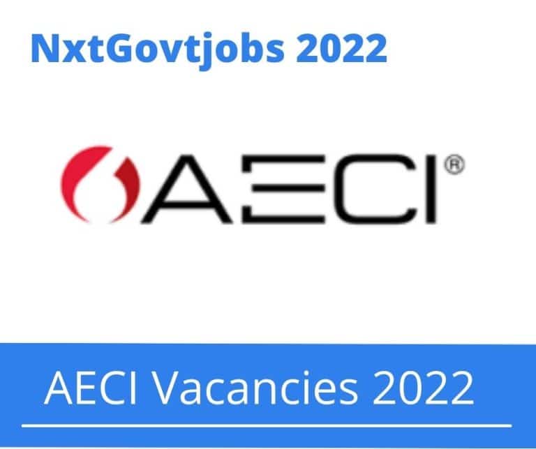 AECI Reagent Operator Vacancies in Burgersfort 2023