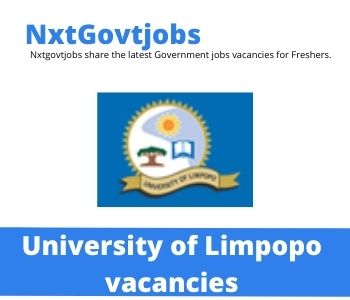 University Of Limpopo Training And Development Specialist Vacancies Apply now @ul.ac.za