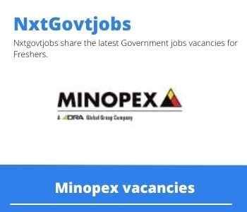 Minopex Engineering Vacancies In Polokwane 2022