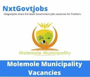 Molemole Municipality Sports Officer Vacancies in Polokwane 2023