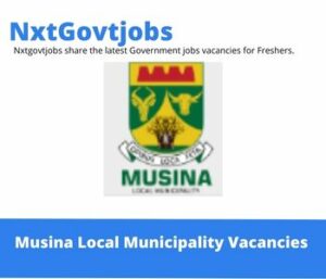 Musina Municipality Excavator Operators Vacancies in Polokwane 2023