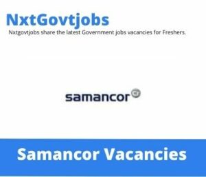Samancor Environmental Coordinator Vacancies in Steelpoort 2023