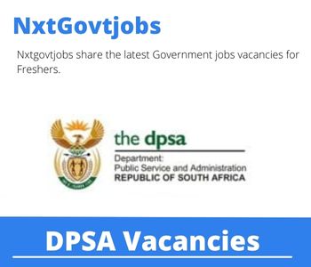 DPSA Cleaner Vacancies in Polokwane 2023