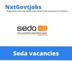 SEDA Branch Manager Vacancies in Sekhukhune 2023