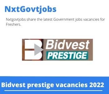 Bidvest Prestige Operations Manager Vacancies in Polokwane – Deadline 05 May 2023
