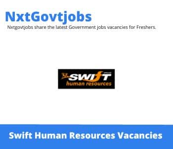 Swift Human Resources Logistics Superintendent Vacancies in Steelpoort – Deadline 12 Oct 2023