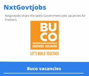 Buco Yard Supervisor Vacancies in Burgersfort- Deadline 22 Jan 2024  Fresh Released