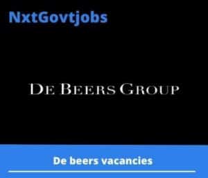 De Beers Security Manager Vacancies in Musina- Deadline 19 May 2023