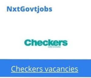 Checkers Pharmacist Assistant Vacancies in Thabazimbi- Deadline 18 Aug 2023