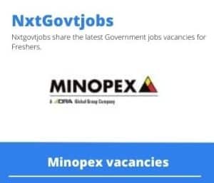Minopex Process Section Supervisor Vacancies in Polokwane – Deadline 28 Jun 2023