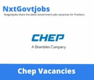 Chep Business Manager Vacancies in Polokwane – Deadline 25 Sep 2023