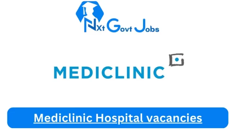 1x New Mediclinic Thabazimbi Vacancies 2024 @mediclinic.co.za Career Portal