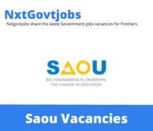 Saou Civil Technology Teacher Vacancies in Polokwane – Deadline 27 Oct 2023